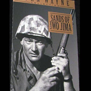 SANDS Of IWO JIMA (1949) Repurposed Original Vhs Sleeve To Unique Journal, Choose Lined Or Unlined Paper, Great Gift Idea