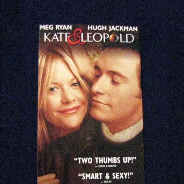 KATE & LEOPOLD (2001) Journal Repurposed From Vhs Sleeve - Lined Or Unlined Paper - Unique Gift Idea