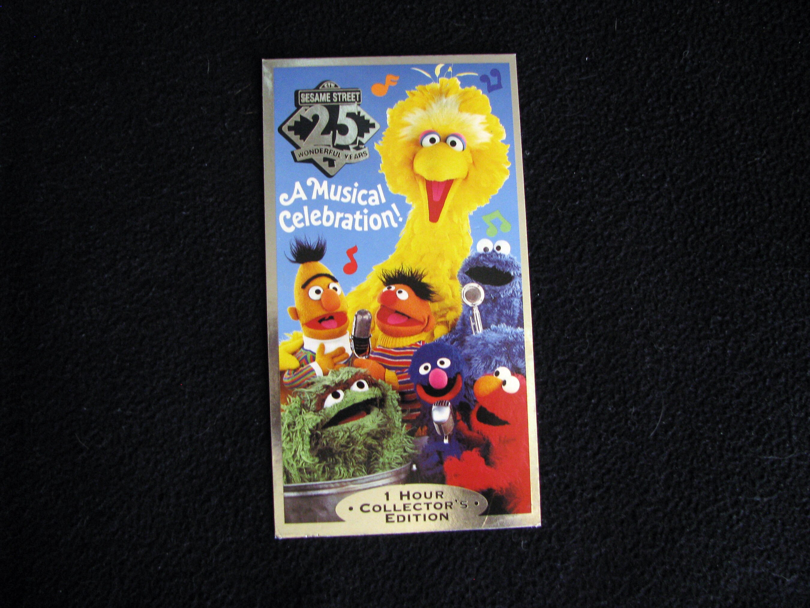 SESAME STREET 25 Wonderful Years (1993) Repurposed Original VHS Sleeve to  Unique Journal, Lined or Unlined Paper - Great Gift Idea - Etsy, image size:2700x2025