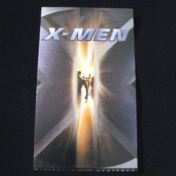 X MEN (2000) Journal Repurposed From VHS Sleeve - Lined Or Unlined Paper - Unique Gift Idea