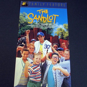 THE SANDLOT 1993 Repurposed Original VHS Sleeve To Unique Journal, Lined Or Unlined Paper, Sketch Book, Planner Great Gift Idea image 1