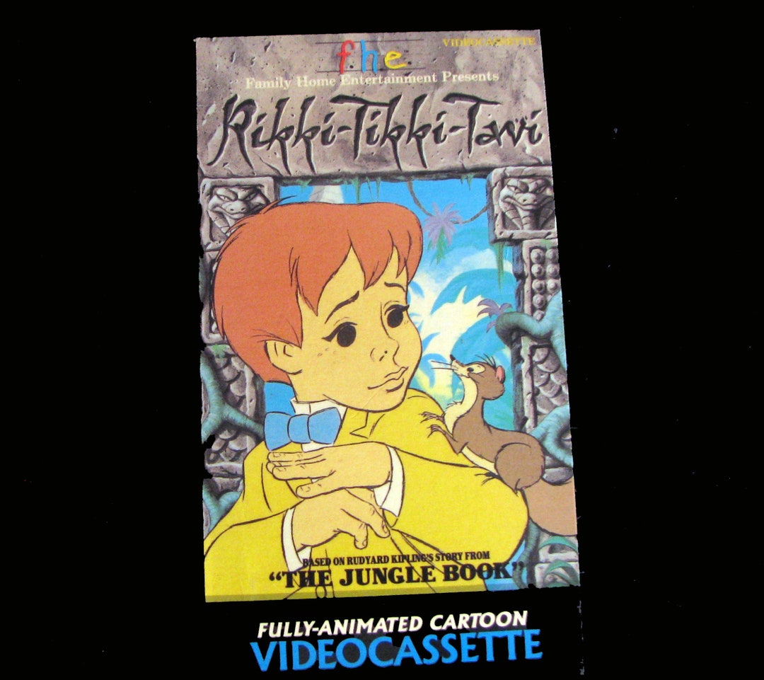 RIKKI-TIKKI-TAVI 1975 Reutilizó la original de Vhs a - Etsy España