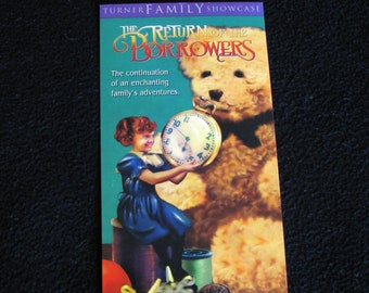 The RETURN Of The BORROWERS (1993) Repurposed Original VHS Sleeve To Unique Journal, Lined Or Unlined Paper, Great Gift Idea