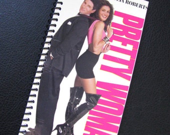 PRETTY WOMAN (1990) Repurposed Original VHS Sleeve To Unique Journal, Lined Or Unlined Paper, Great Gift Idea