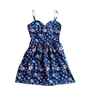 Floral dress, casual dress, spring and summer dress