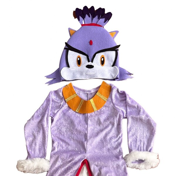 Blaze the Cat Costume - Etsy