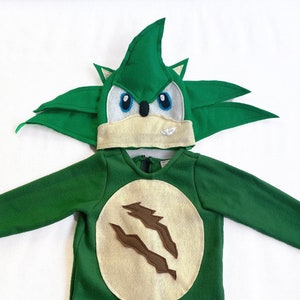 Cosplay de Sonic de Scourage the Hedgehog