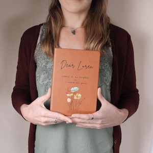 Cartas a mi nieta, cuaderno personalizado con nombre, regalo para la nueva abuela, diario personalizado para los abuelos, libro de recuerdos de la abuela
