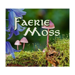 Faerie Moss Perfume Oil Lush Green Moss Damp Wood Roots Forest Mushroom Conifers Oak Violet Wildflowers Fairy Faery Woodland Scent .25oz