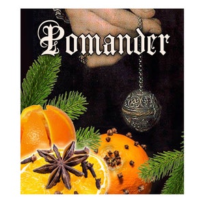 Pomander Perfume Oil Sweet Orange Mandarin Clove Amber Cinnamon Anise Black Frankincense Christmas Holiday Winter Solstice Yule .25 oz