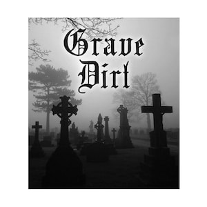 Grave Dirt Perfume Oil Patchouli Amber Cedarwood Cemetery Moss Frankincense Anise Clove Gothic Vampire HALLOWEEN invocation haunted .25oz