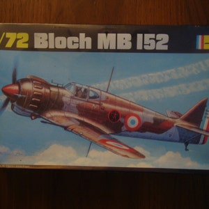 Heller Bloch MB 152 WW2 Fighter Aircraft
