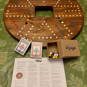 Juego de mesa Alleys de 24" para 4 a 6 jugadores