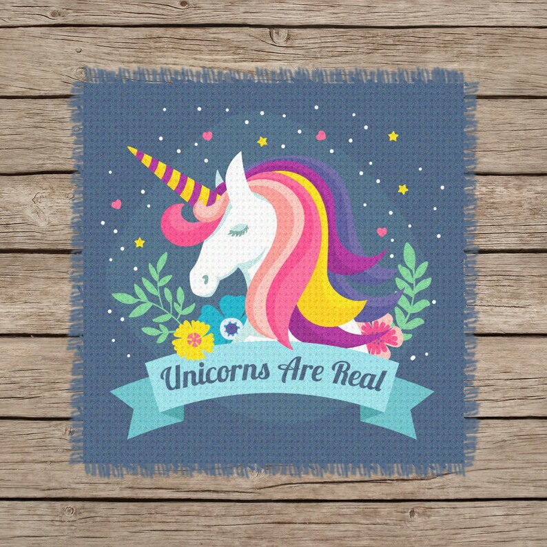 Unicorn Knitting Chart