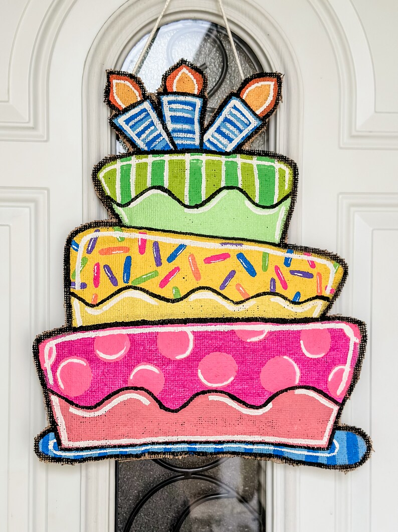 Happy Birthday Door Hanger