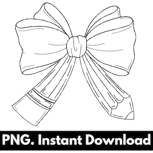 Lehrer Bleistift Bogen png | Lehrer Schleife Umriss png | Lehrer png | Bleistift Bogen png