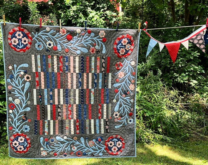 Hawthorne Quilt Kit Minick and Simpson Etsy