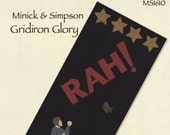 Gridiron Table Topper Pattern by Minick and Simpson