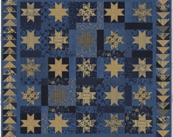 True Blue Quilt Pattern by Minick and Simpson- Download