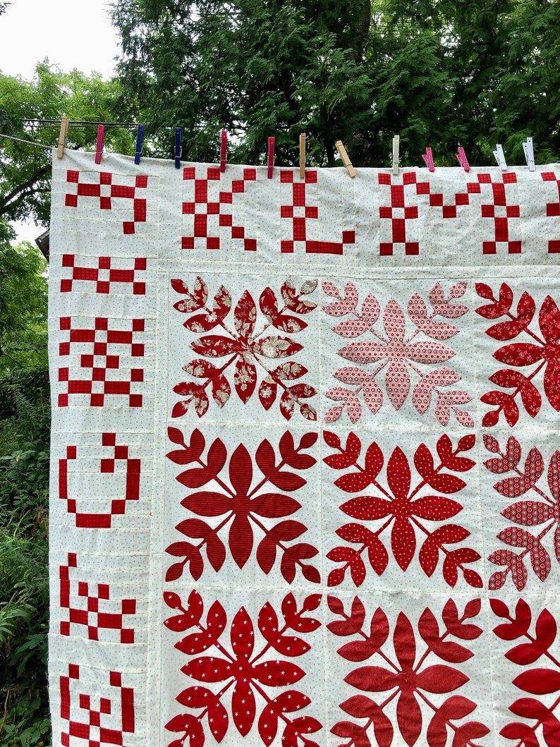 A Is For Apple Quilt Pattern DOWNLOAD image 8