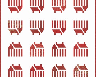 Zip Code Quilt Pattern designed by Minick and Simpson - Download