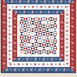 Victorious Quilt Pattern - DOWNLOAD - by Minick and Simpson