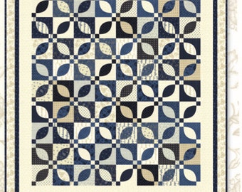 Blue Garden Quilt Pattern designed by Minick and Simpson - Download