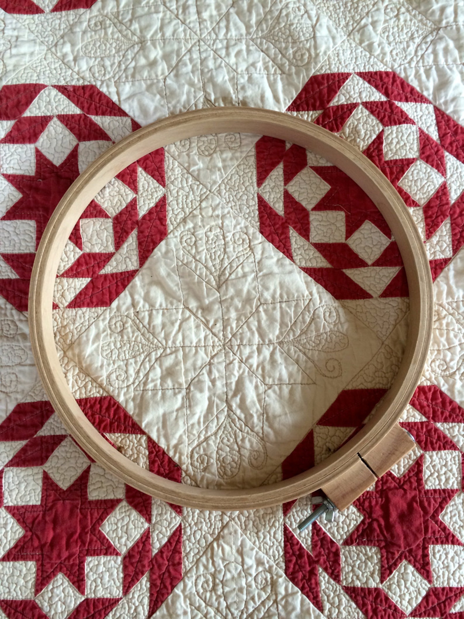 Hand Quilting Hoop 12 Etsy