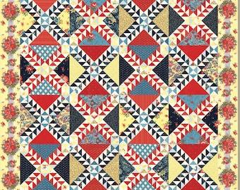 Lady of Lake Superior quilt pattern - digital DOWNLOAD - by Minick and Simpson