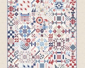 Derby House Quilt Pattern - Minick and Simpson