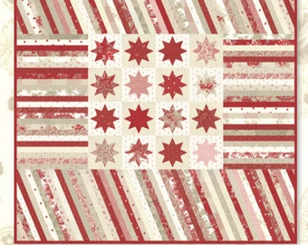 Polly's Stars and Stripes Quilt Pattern by Minick and Simpson