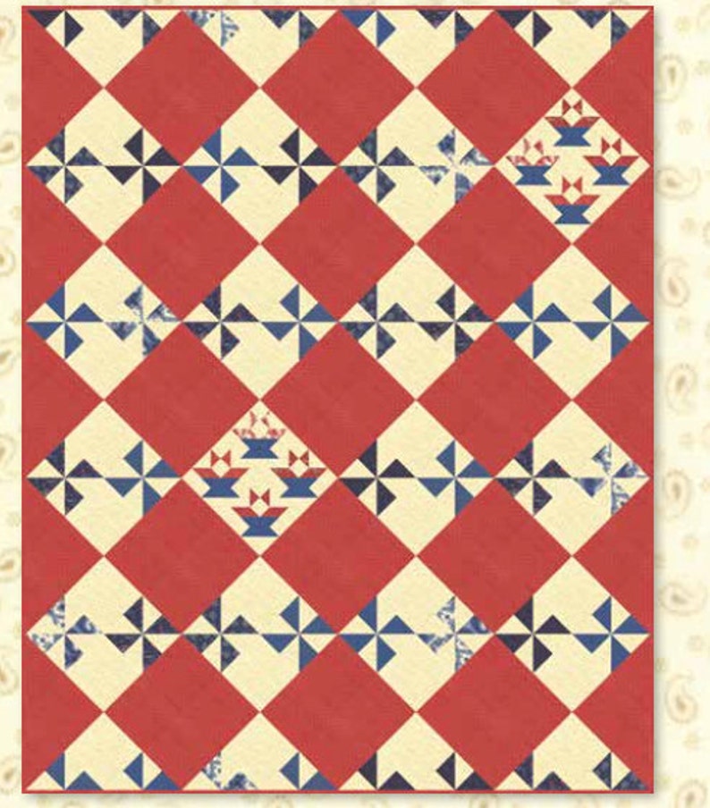 Harbor Springs Quilt Pattern by Minick and Simpson DOWNLOAD Etsy