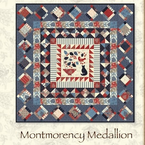 Montmorency Medallion Quilt Pattern by Minick and Simpson  -  Download