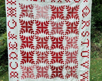 A Is For Apple - Quilt Pattern - DOWNLOAD