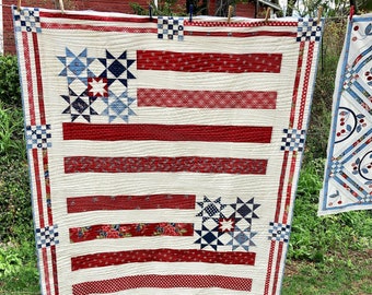 Grand Union Quilt Pattern - DOWNLOAD