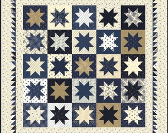 Spinning Stars quilt pattern by Minick and Simpson - Download