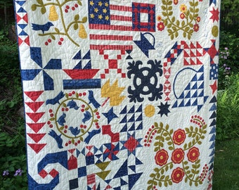 Austin Bluebird - entire 12 month pattern - PDF