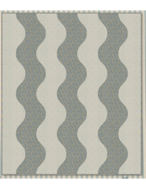 Ric Rac Quilt Pattern by Minick and Simpson Hand Quilting Etsy