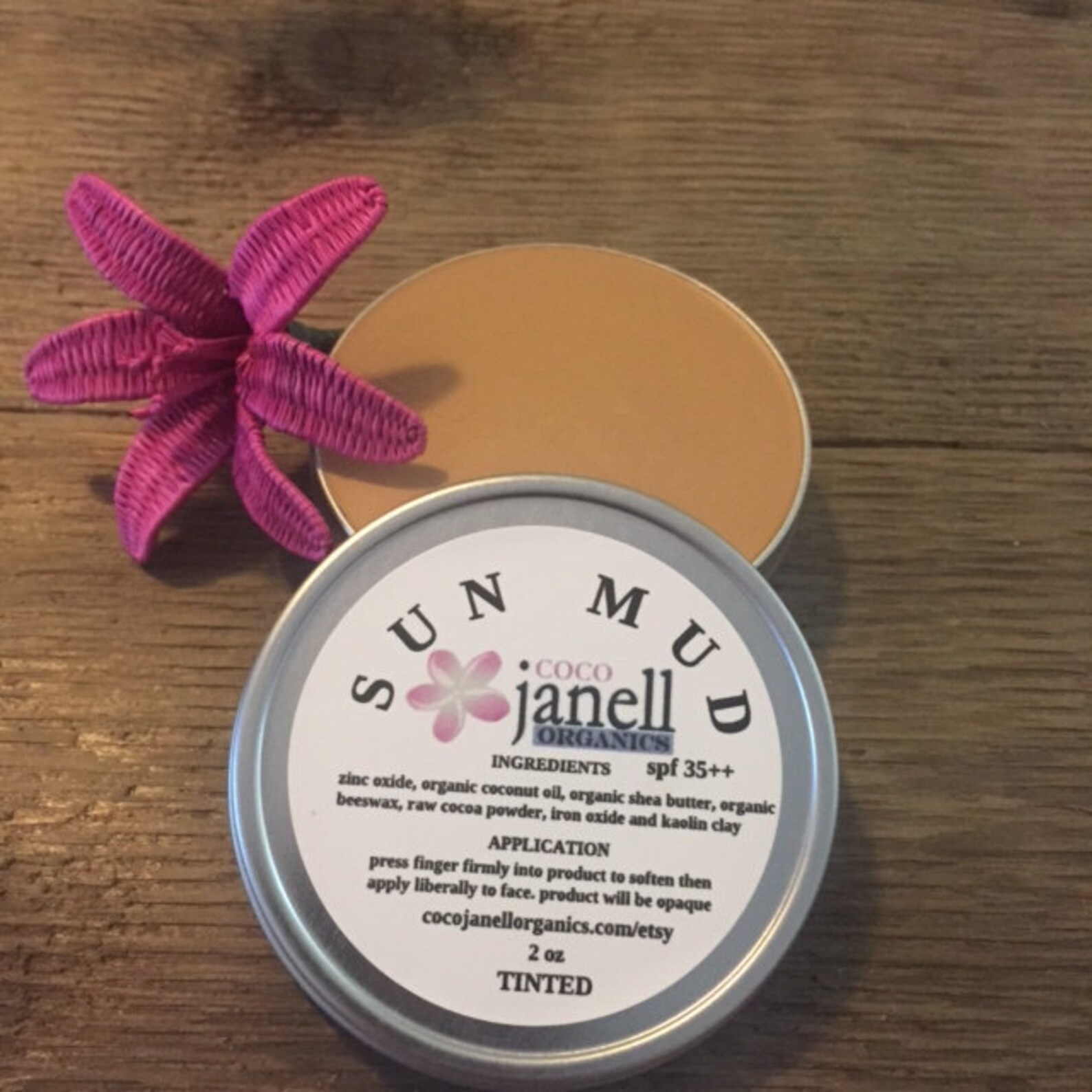 Organic Tinted Face Sunscreen Surf Sunscreen Zinc Oxide Etsy