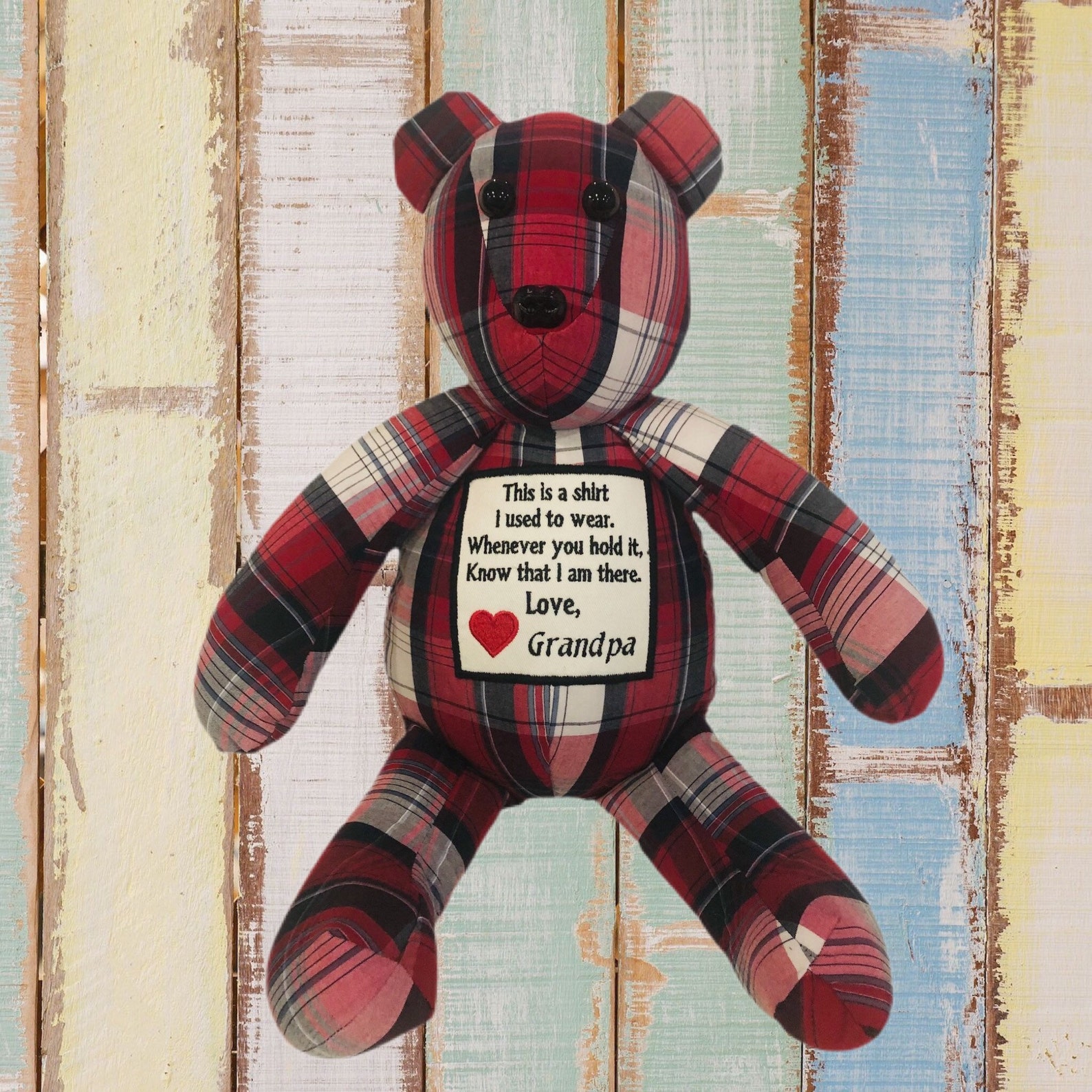 Memory Bear Bears Made From Shirts of Loved Ones. Keepsake - Etsy