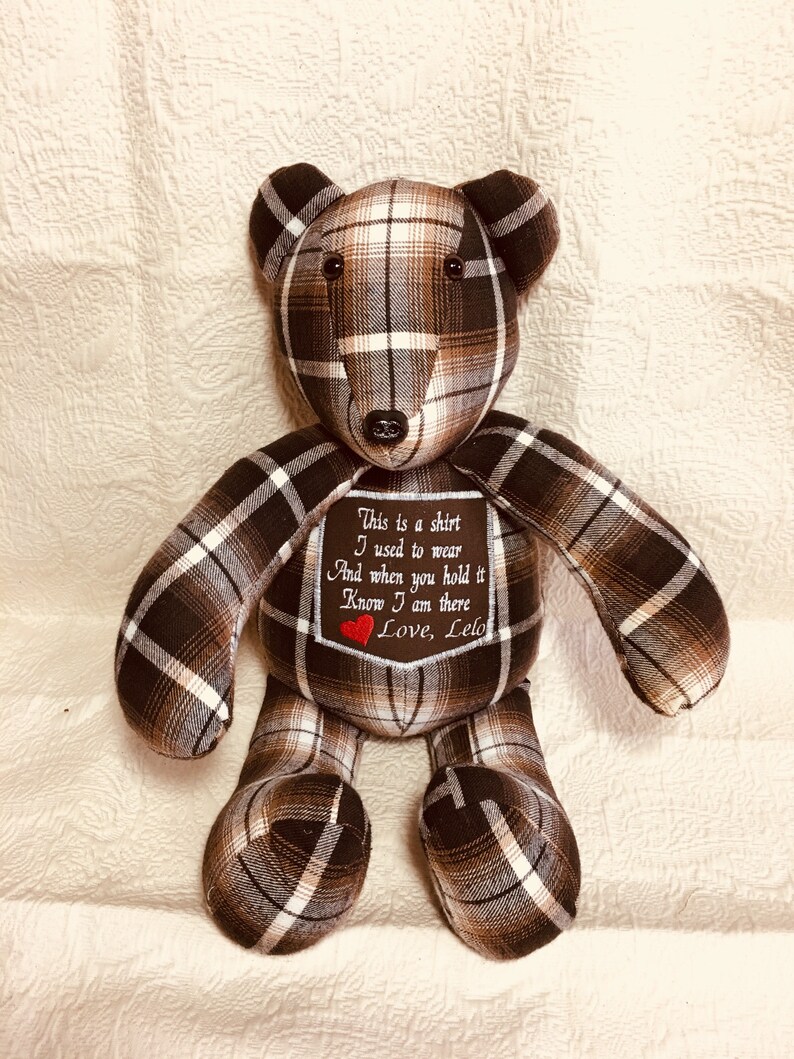 etsy memory bear