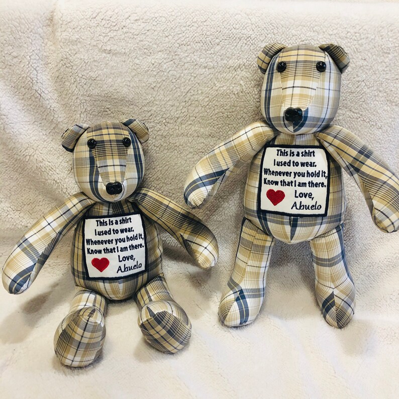 Memory Bear // Keepsake Bear 16 PDF Pattern instant | Etsy