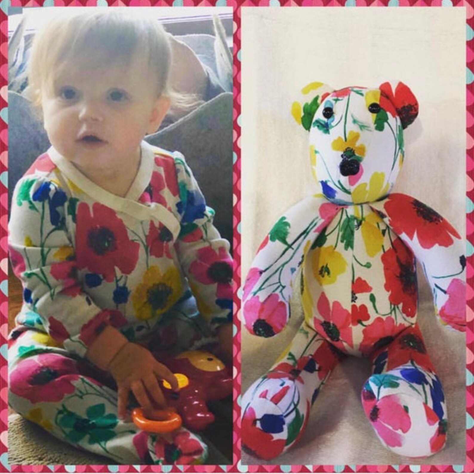 Memory Bear 7 Pattern Made From Your Child’s - Etsy Canada