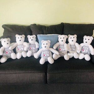 Memory Bear Schnittmuster, PDF, Memory Bär Andenken, Andenken Bär, Memory Bär Vorlage, Sofort Download Bild 17