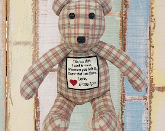 Handmade Memory Bears: The Perfect Keepsake Gift for Preserving Cherished Memories and Sentimental Clothing