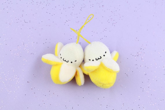 kawaii banana plush