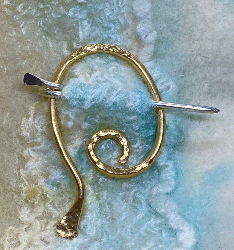 Penannular Brooch. Medieval Style. Etsy