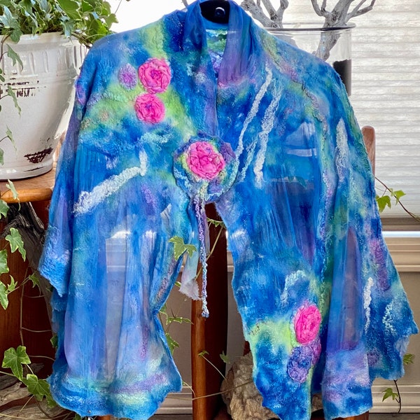 nuno felted shawls wraps