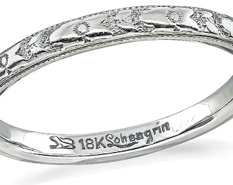 Edwardian Gold Wedding Band