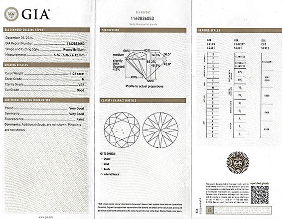 Estate Gia Certified 1.02ct Diamond Halo Engageme… - image 4